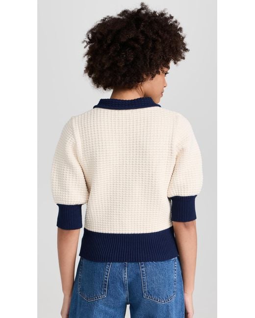 Staud Blue Atea Sweater