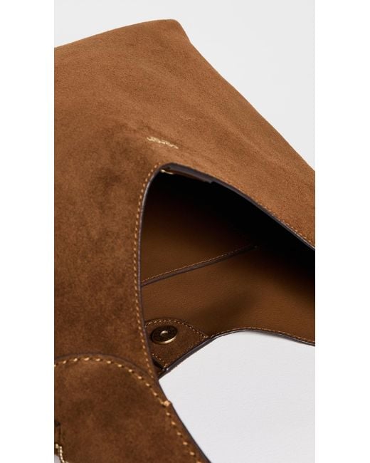 COACH Brown Suede Brooklyn Shoulder Bag 28