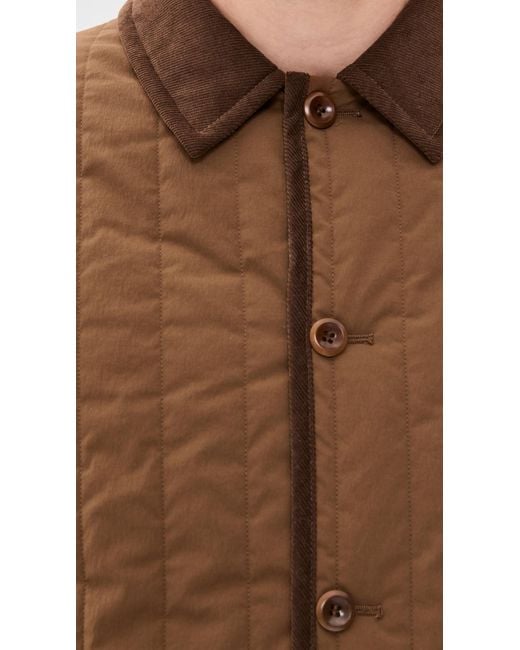 A.P.C. Brown A. P.C. Veste Leone Jacket for men