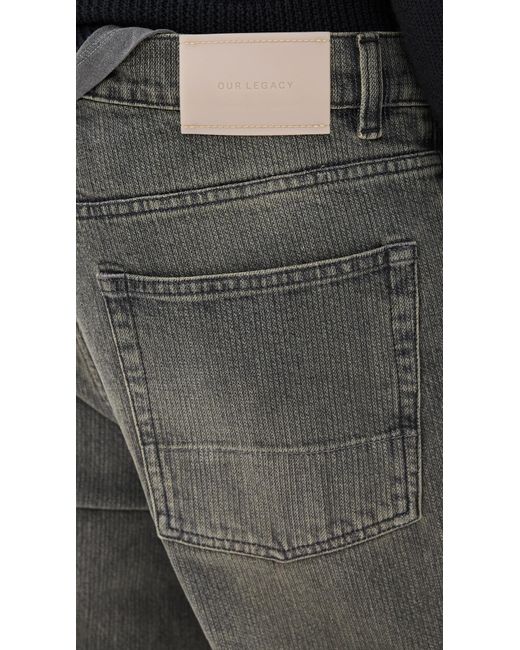Our Legacy Black Third Cut Pants for men