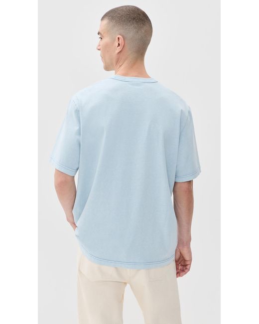 Paul Smith Blue Oversize Fit T-Shirt for men