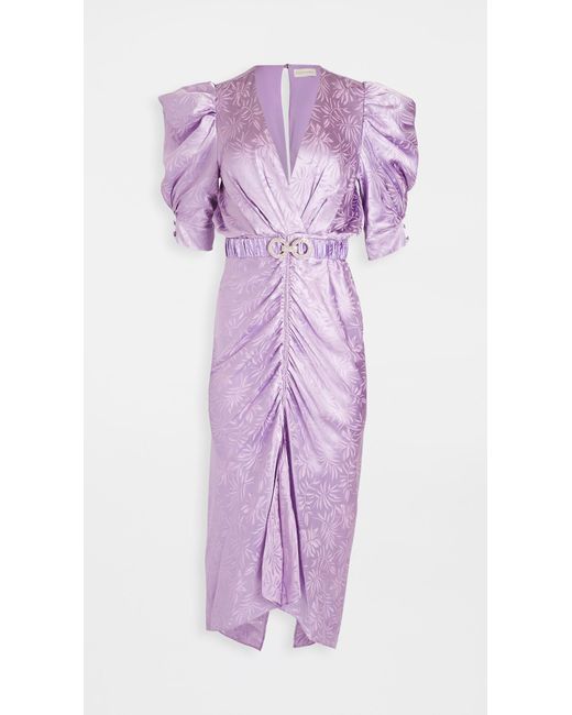Ronny Kobo Purple Ariana Dress