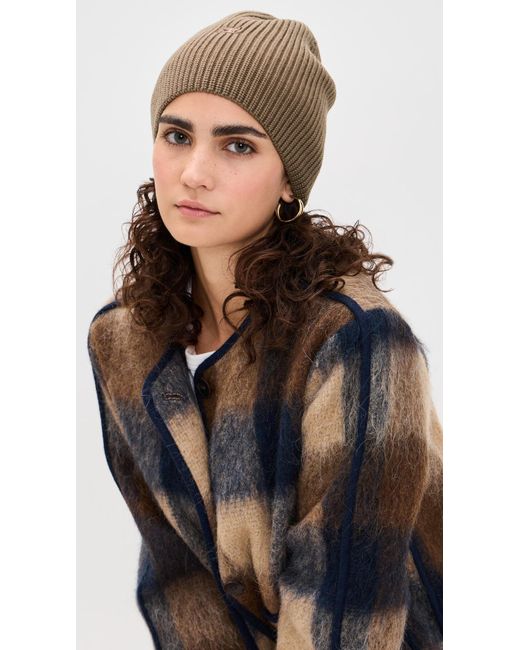 Courreges Natural Ac Light Wool Beanie