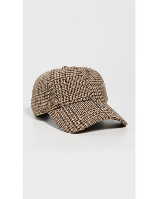 Rag & Bone White Harlow Baseball Cap