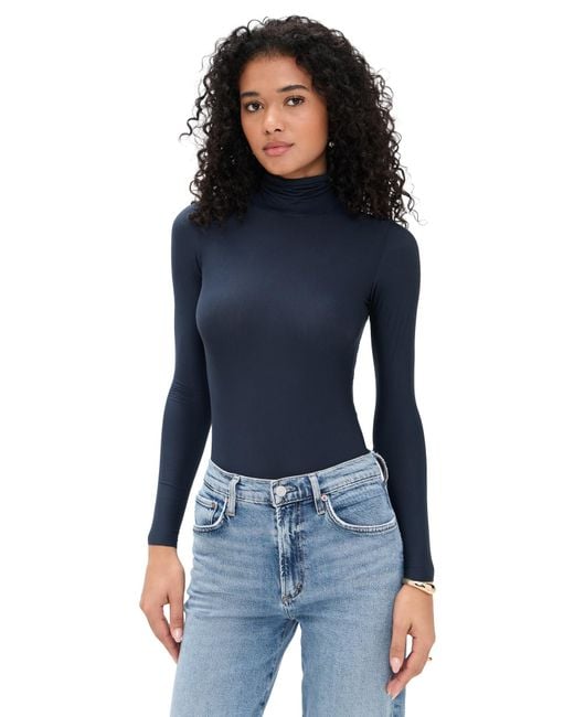 Commando Blue Butter Turtleneck Bodysuit