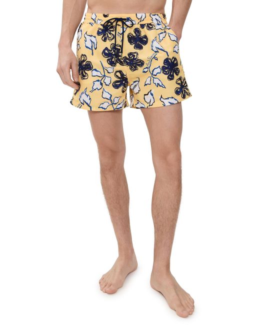 Paul Smith Black Yukka Swim Shorts for men