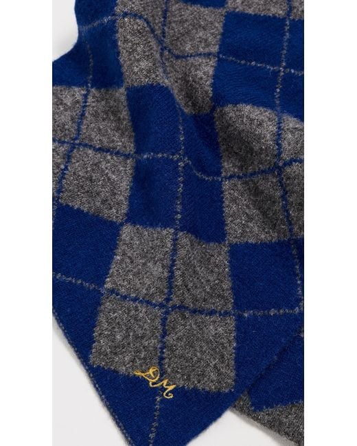 Damson Madder Blue Saskia Scarf