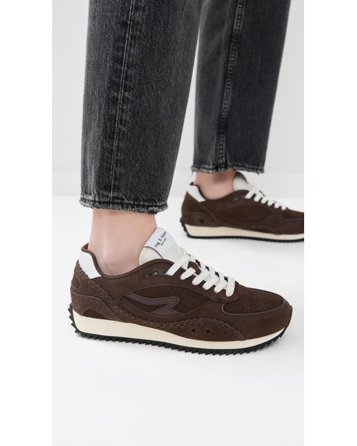 【関税込み】rag & bone ブラウン Drift Runner スニーカー rag & boneのブラウン Drift Runner スニーカーがセール中
