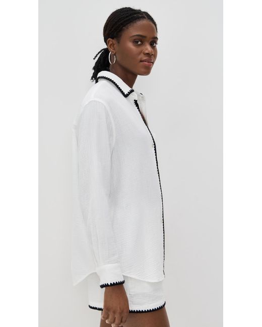 Rails White X Lspace Idania Button Down