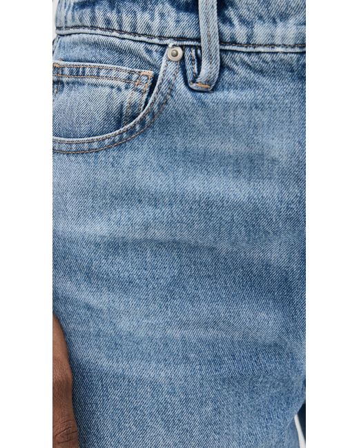GOOD AMERICAN Blue Good Standard Baggy Jeans