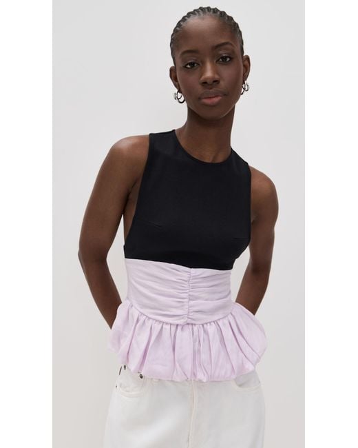 The Line By K Black Arden Top