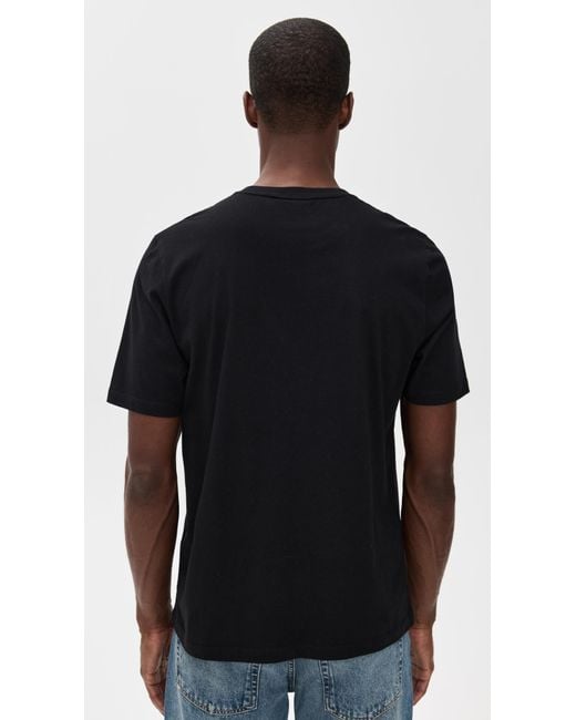 Maison Kitsuné Black Fox Head Patch Regular Tee for men