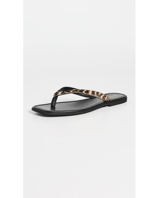 Veronica Beard Black Clea Sandals