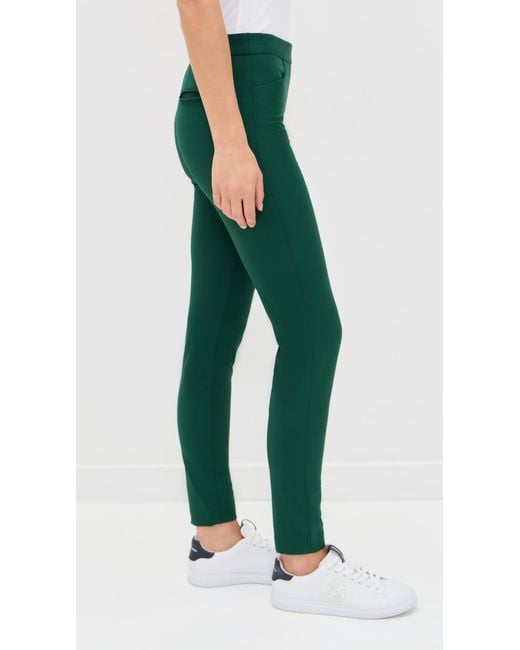 Ralph Lauren Green Eagle Nylon Stretch Pant