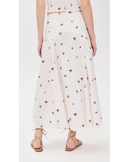 Solid & Striped Natural The Gael Skirt