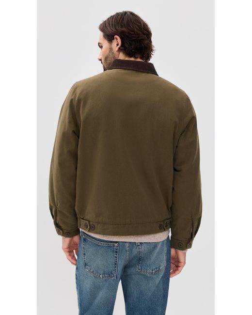 Rhythm Green James Jacket for men