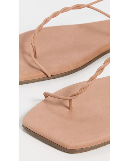 TKEES Black Simone Sandals