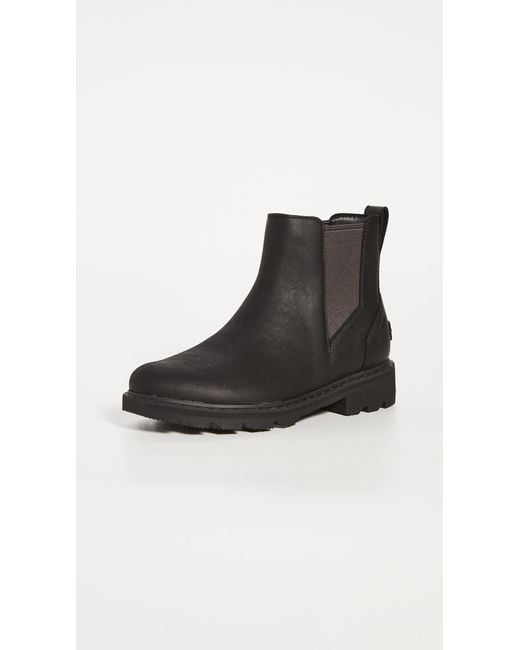 Sorel Lennox Daytona Chelsea Boots in Black Lyst