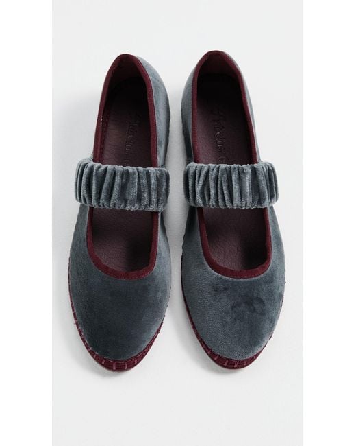 Flabelus Black Mafalda Mary Jane Flats