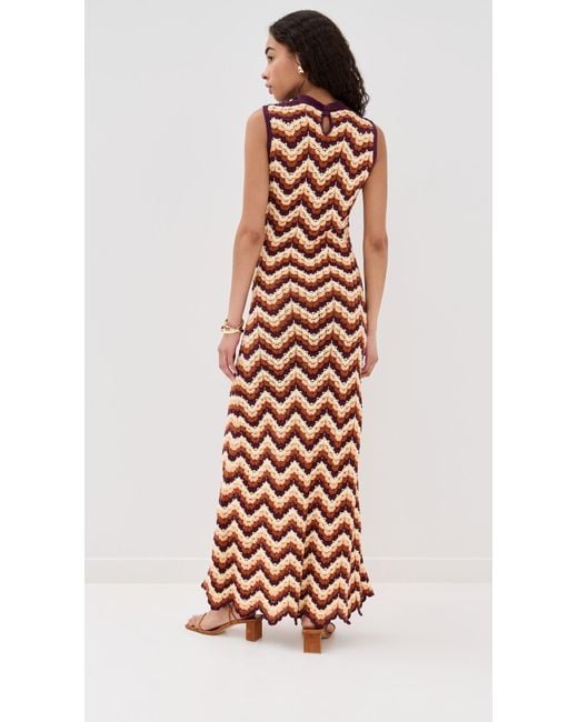 Escvdo White Amazonas Maxi Dress