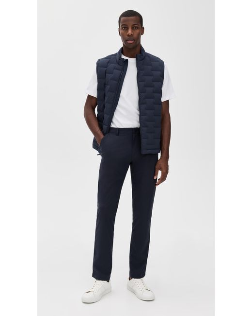 Rhone Blue Voyage Down Vest for men