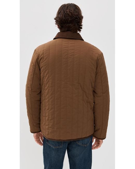 A.P.C. Brown A. P.C. Veste Leone Jacket for men
