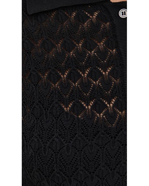 Sea Black Rue Knit Midi Dress