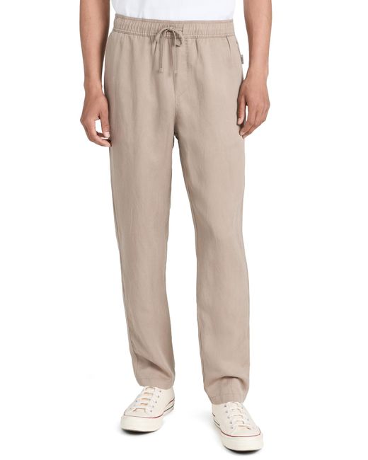 Onia Natural Garent Dyed Twi Pu-on Pant Aond for men