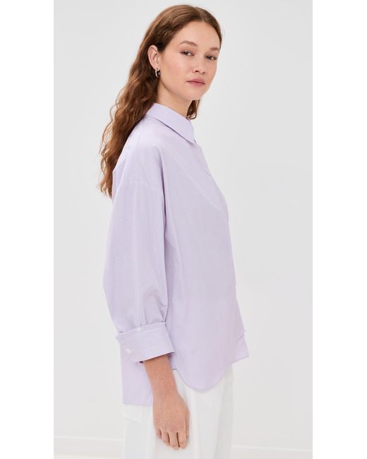 Twp Purple New Earl Buttondown