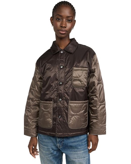 Alpha Industries Brown Insulated Chore Coat