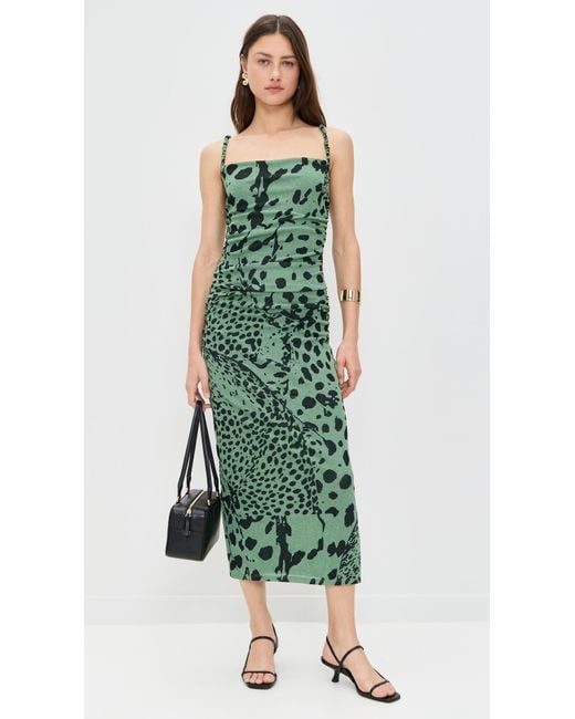 alexa dress green ALEXA – LENA LISA