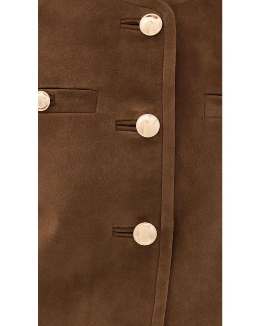 Ba&sh Multicolor Mella Suede Jacket