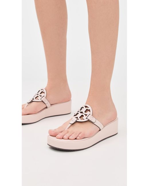 Tory Burch Black Miller Wedges
