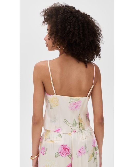 LoveShackFancy Black Emeraine Top