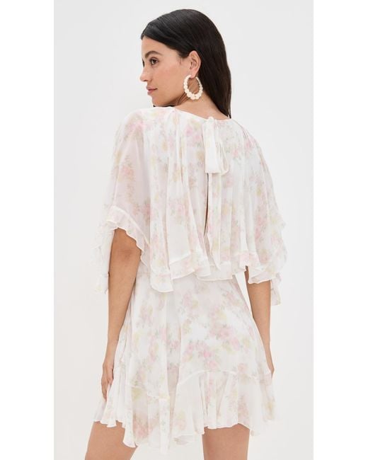 LoveShackFancy White Avaline Dress