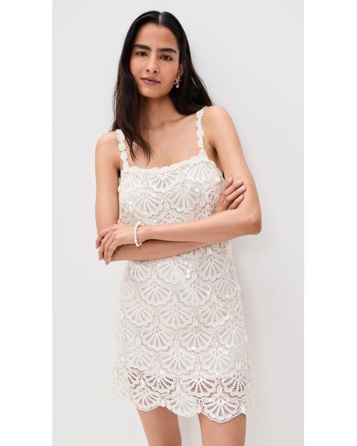 LoveShackFancy White Lamont Dress