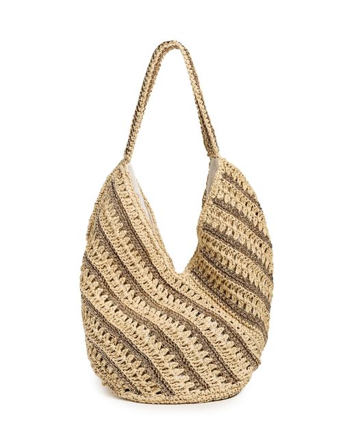 BTB Los Angeles Natural Harper Hobo Bag