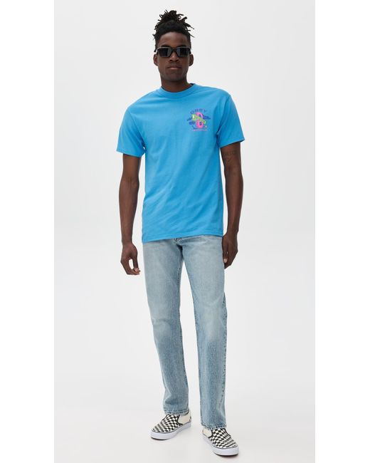 Obey Blue Dream Construction Tee for men