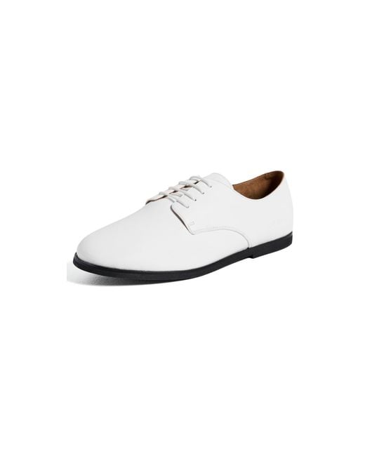 Common Projects White Soft Derby Shoes