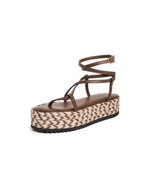 Johanna Ortiz Brown Barbor Platforms