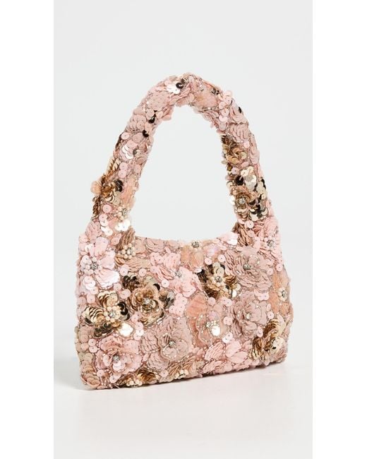 LoveShackFancy Pink Serina Purse