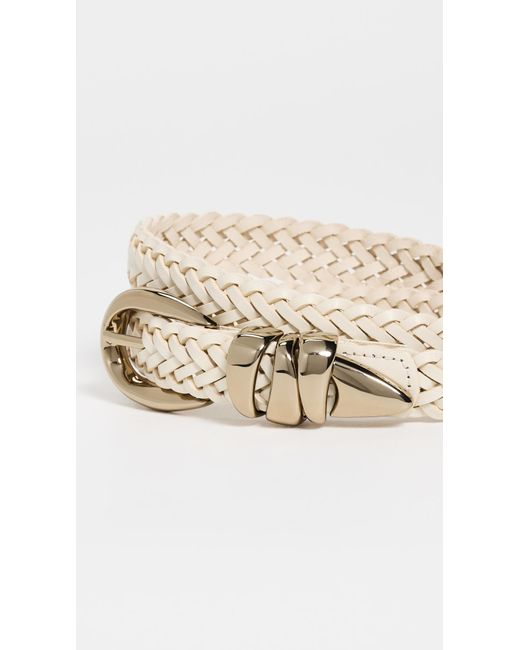 Madewell Multicolor Woven Triple Metal Keeper Belt