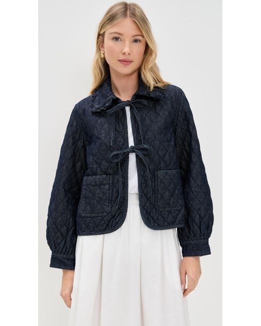 seventy + mochi Blue Heidi Jacket