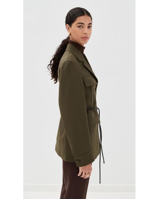 Rohe Brown Safari Blazer Jacket