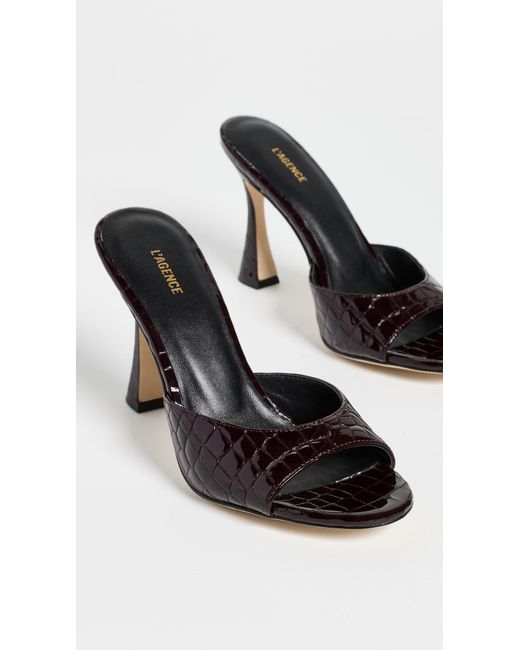 L'Agence Black Avery V Mules