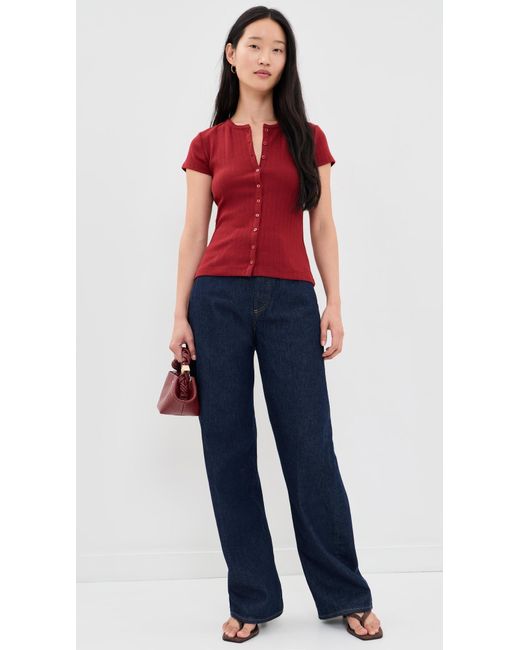 Re/done Red Emmy Tee