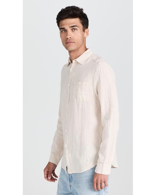 Portuguese Flannel Multicolor Linen Shirt for men