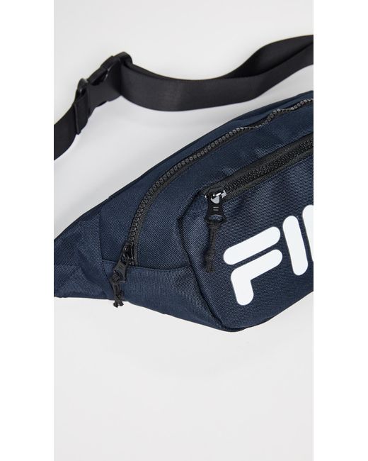 gold fila fanny pack