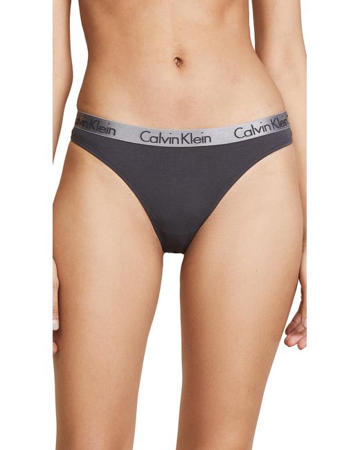 calvin klein radiant cotton thong