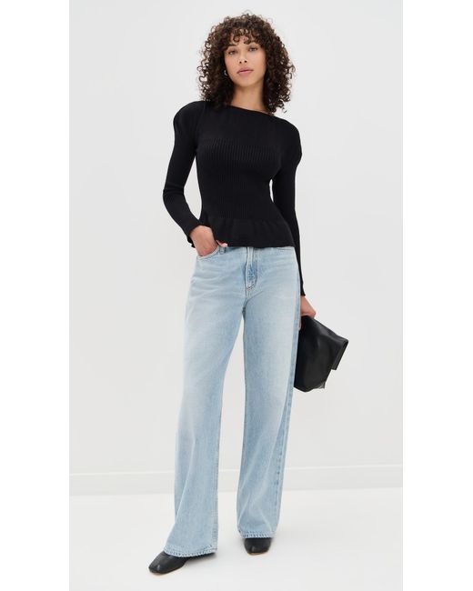 Merlette Black Alma Top